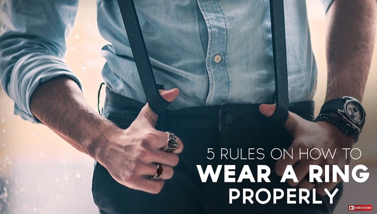 5 Rules for Men Wearing Rings