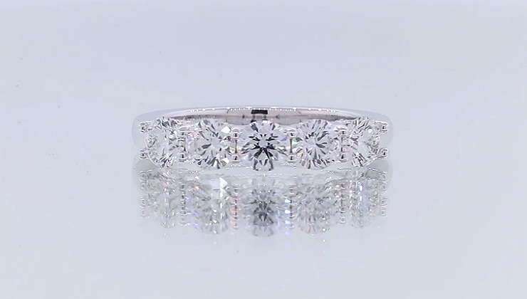 Custom Five Stone Ring