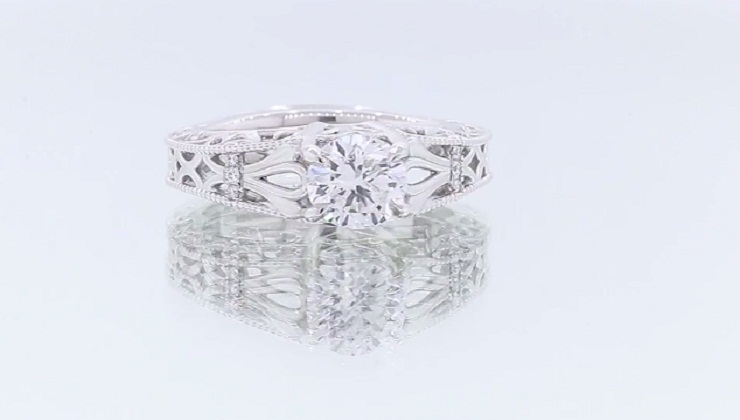 Custom Ornate Filigree Ring