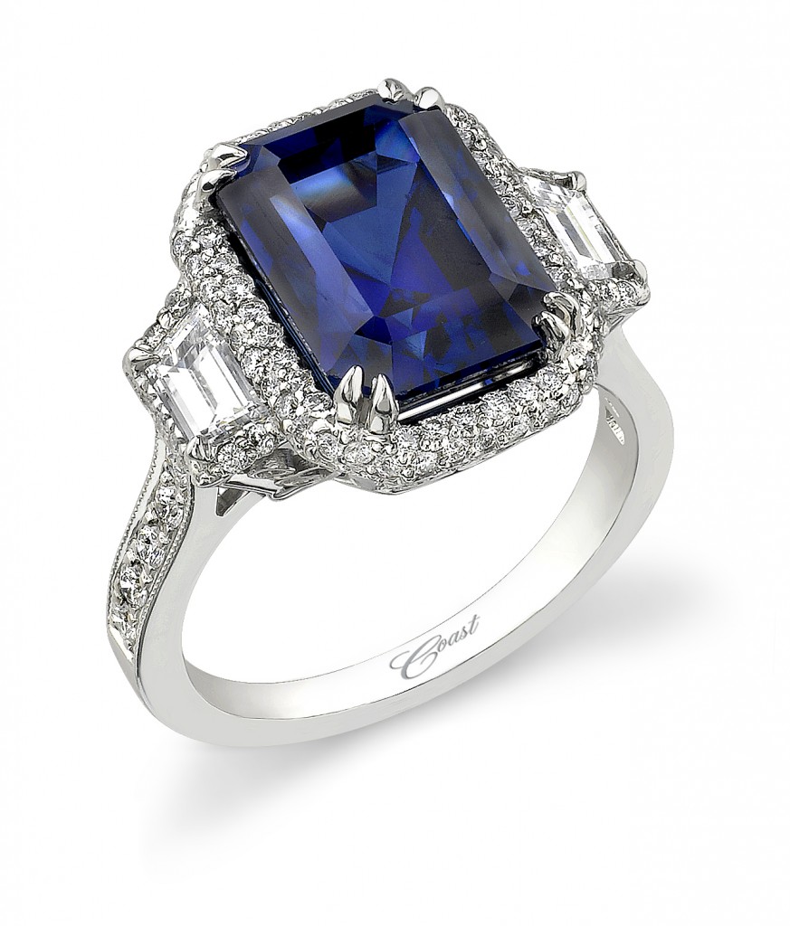 Bold and Beautiful Sapphire and Diamond Ring
