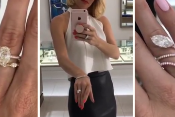 Five Beautiful Diamond Rings proudly shown off by their Owners
