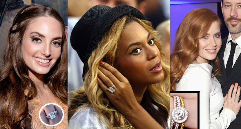 Six of the most Breathtaking Celebrity Engagement Rings