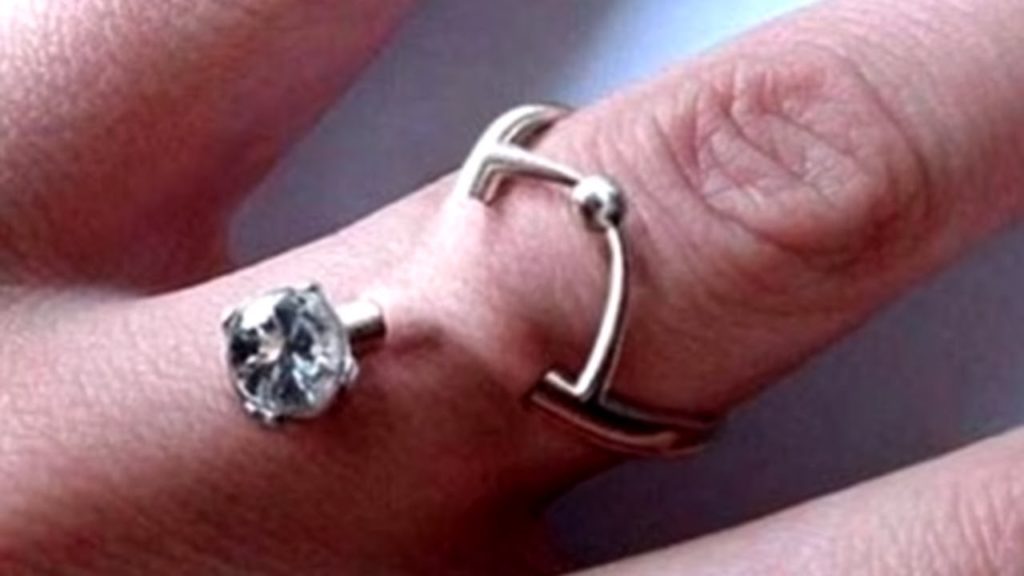 STRANGEST Engagement and Wedding Rings
