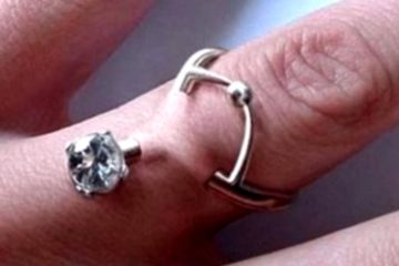 STRANGEST Engagement and Wedding Rings