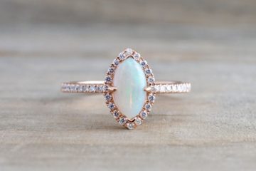 Opal Engagement Rings