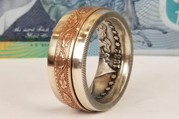Making a Spinner Ring from Two Coins