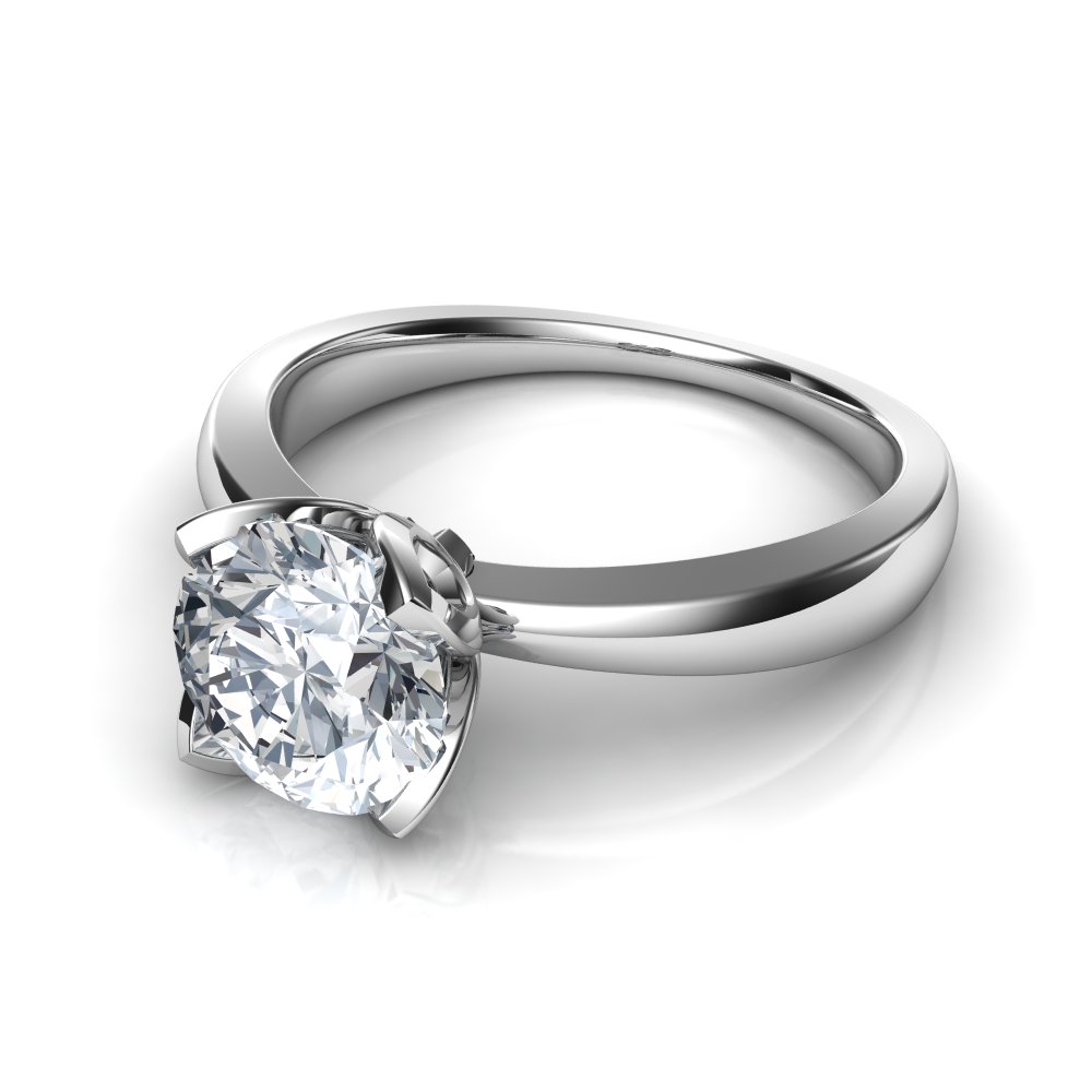 Round Diamond Engagement Ring Designs