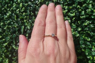 The iconic Solitaire Diamond Ring