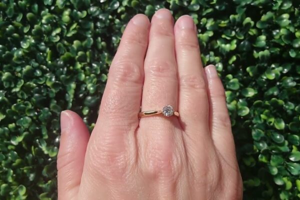 The iconic Solitaire Diamond Ring
