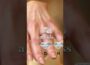 FLOTUS Melania Trump’s Engagement Ring. 15-Carat Emerald-Cut Diamond From Donald Trump